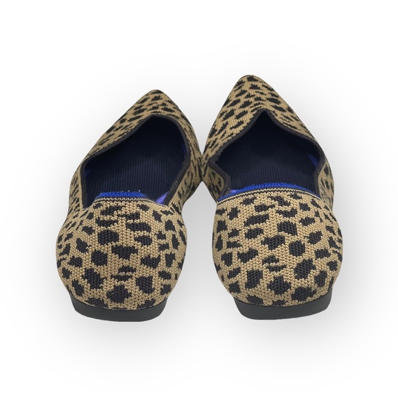 VHTF: Rothy’s ➤ The Point Ballet Ballerina Flat ➤ Spotted Cheetah ➤ 7.5M Retired - Picture 5 of 16